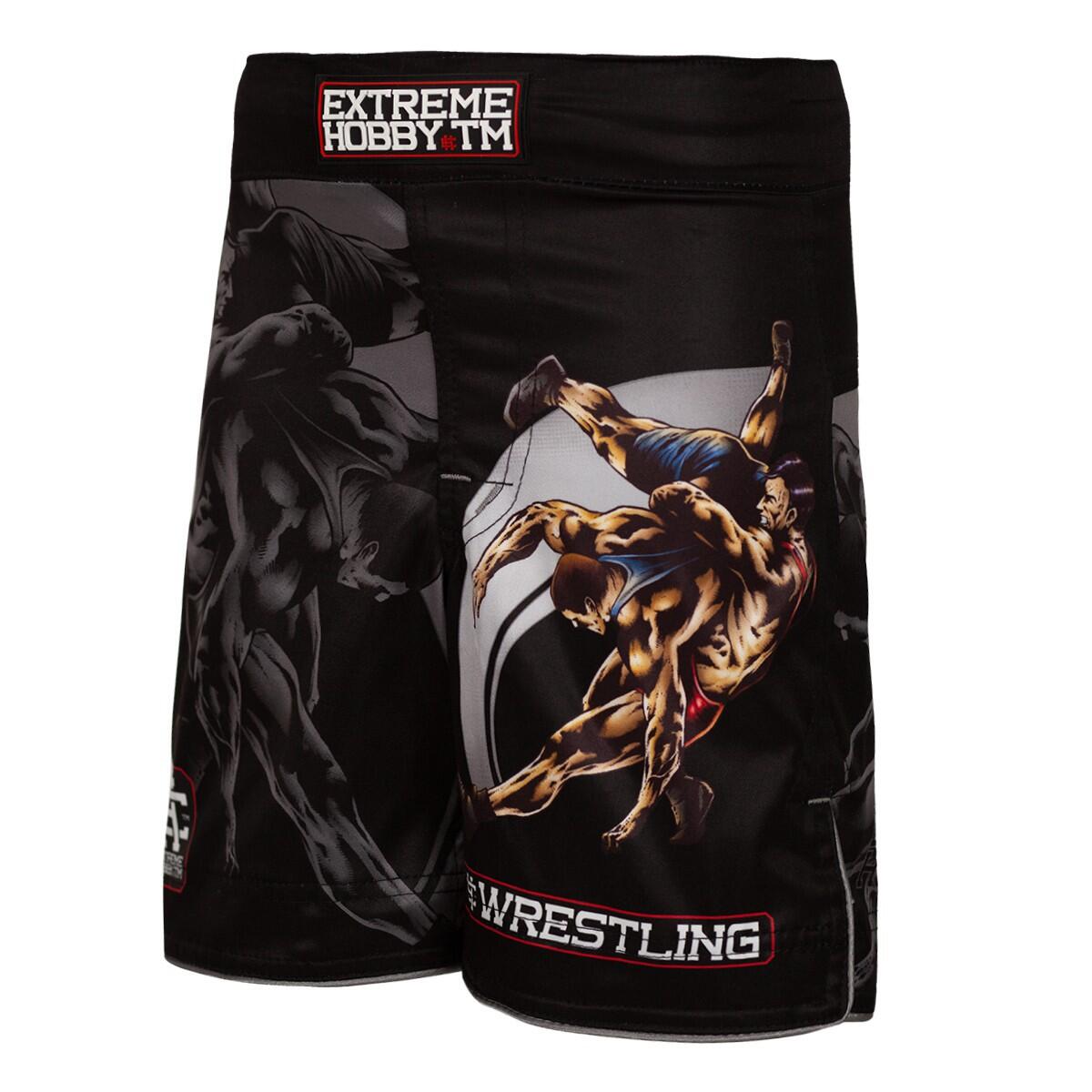 Spodenki do Grapplingu MMA BJJ K1 dziecięce EXTREME HOBBY WRESTLING