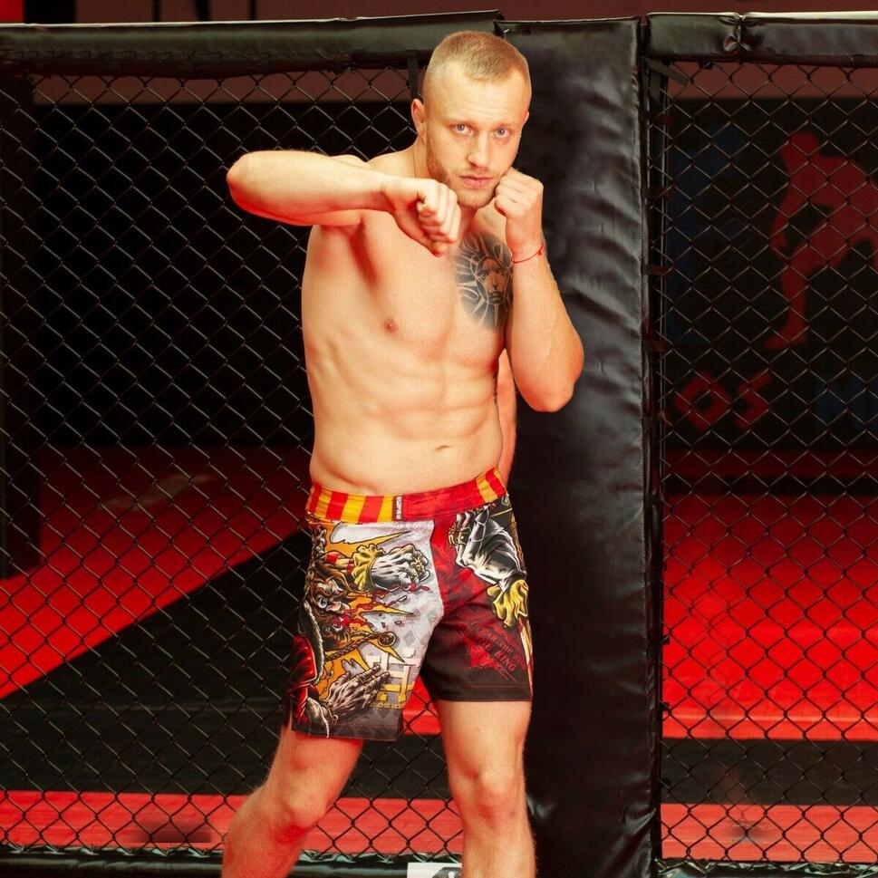 Spodenki Sportowe Męskie na trening i siłownię EXTREME HOBBY KILLER CARDS 2