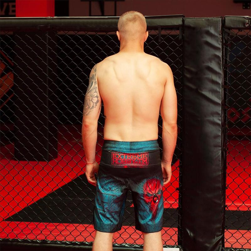 Shorts de grappling pour hommes MMA BJJ K1 EXTREME HOBBY WIDOW