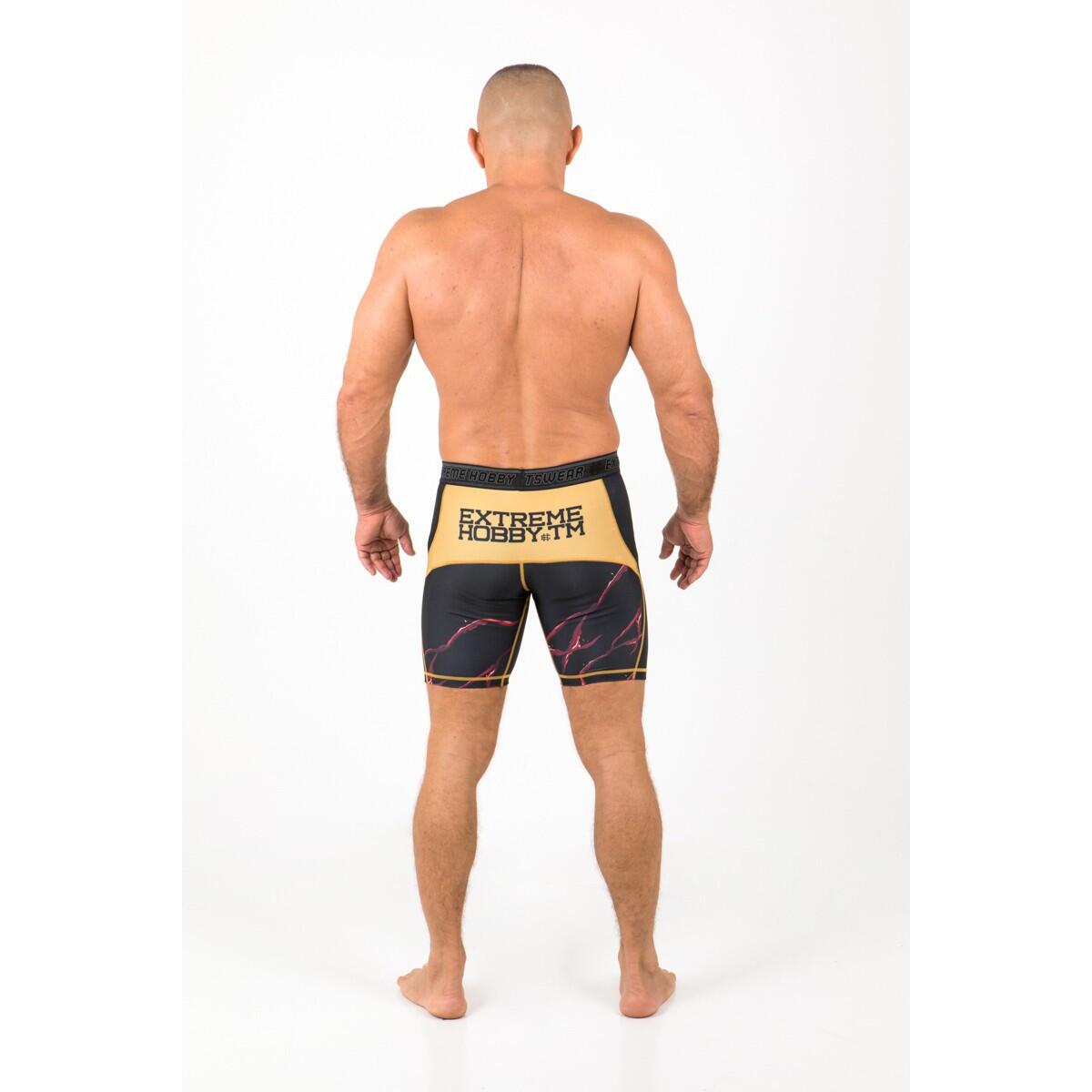 Shorts Vale Tudo MMA pour hommes EXTREME HOBBY SANTA MUERTE 5/7
