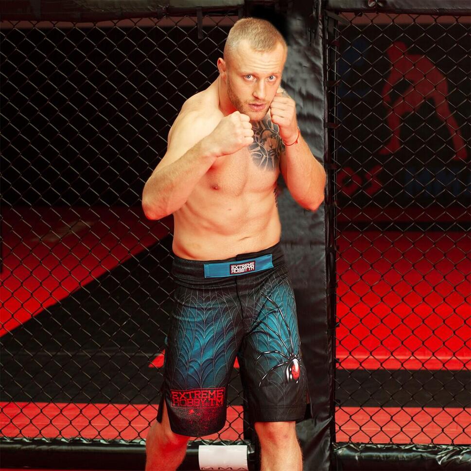 Spodenki do Grapplingu MMA BJJ K1 męskie EXTREME HOBBY WIDOW