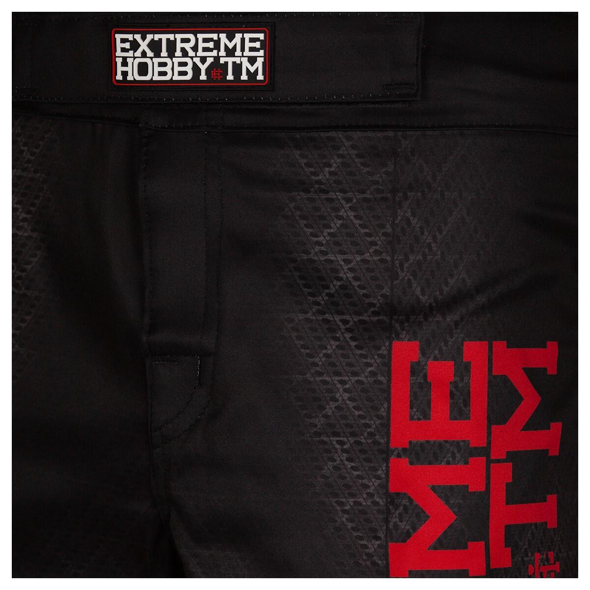 Shorts de grappling pour hommes MMA BJJ K1 EXTREME HOBBY BLACK ARMOUR 5/7