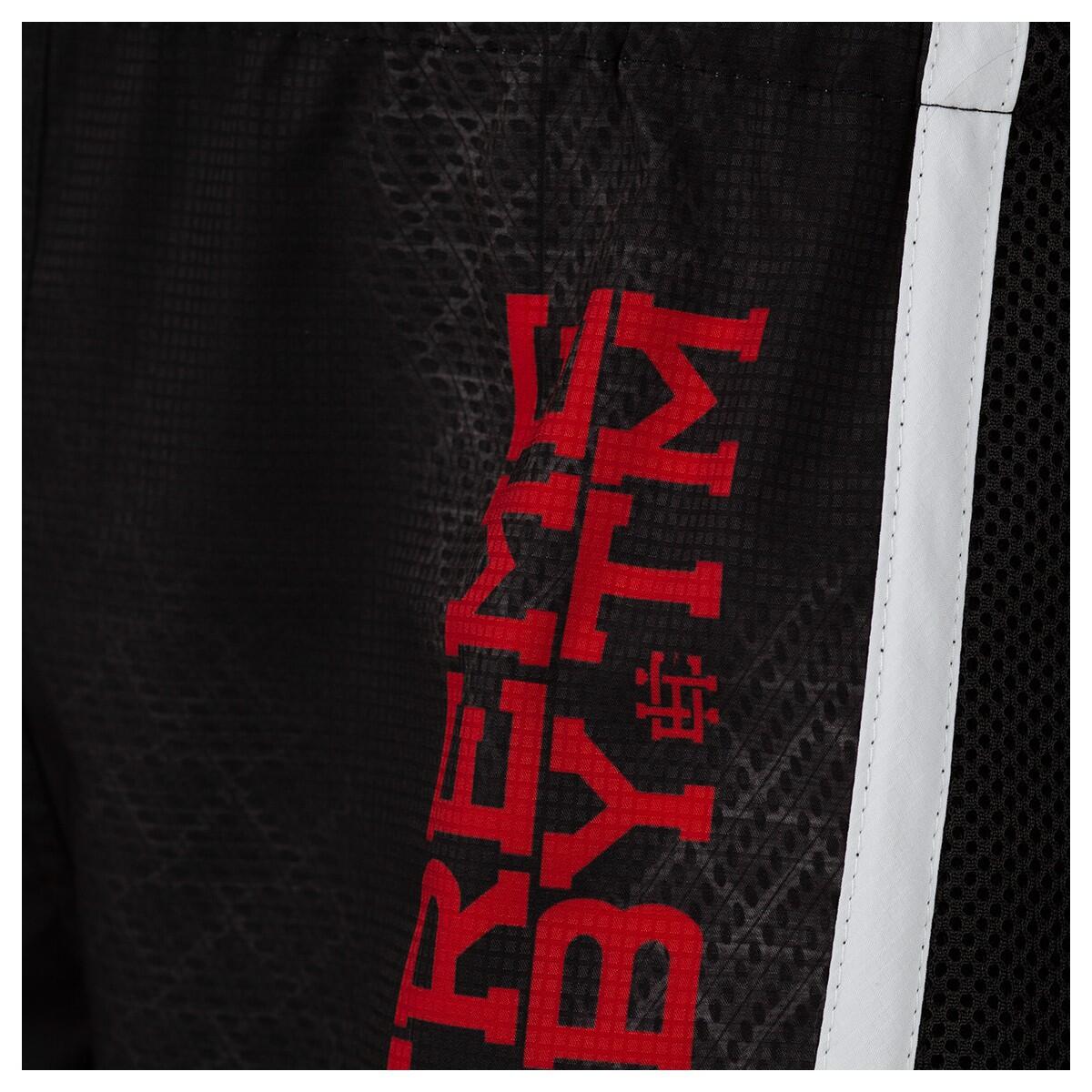 Muay Thai shorts voor heren EXTREME HOBBY BLACK ARMOUR 4/6