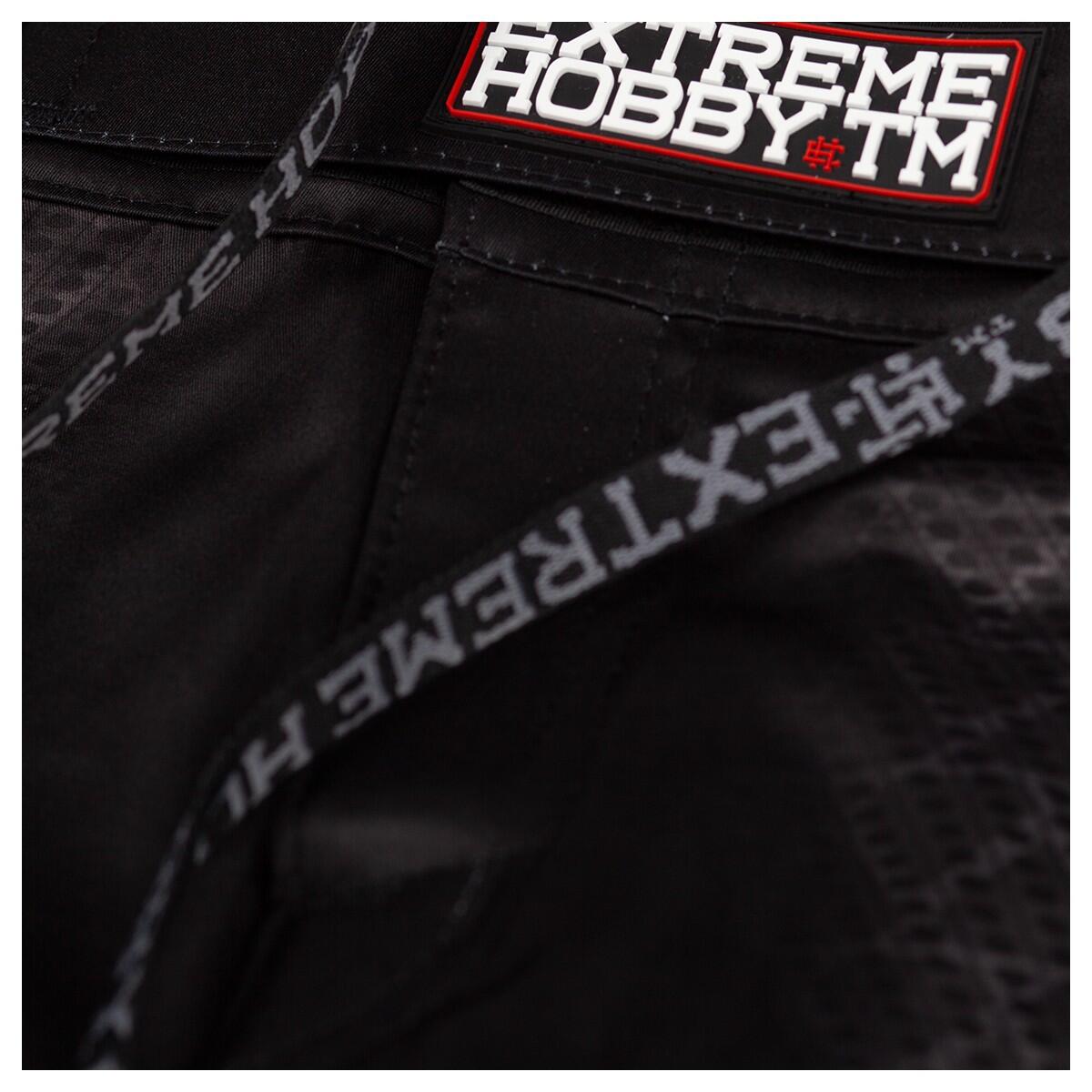 Shorts de grappling pour hommes MMA BJJ K1 EXTREME HOBBY BLACK ARMOUR 6/7