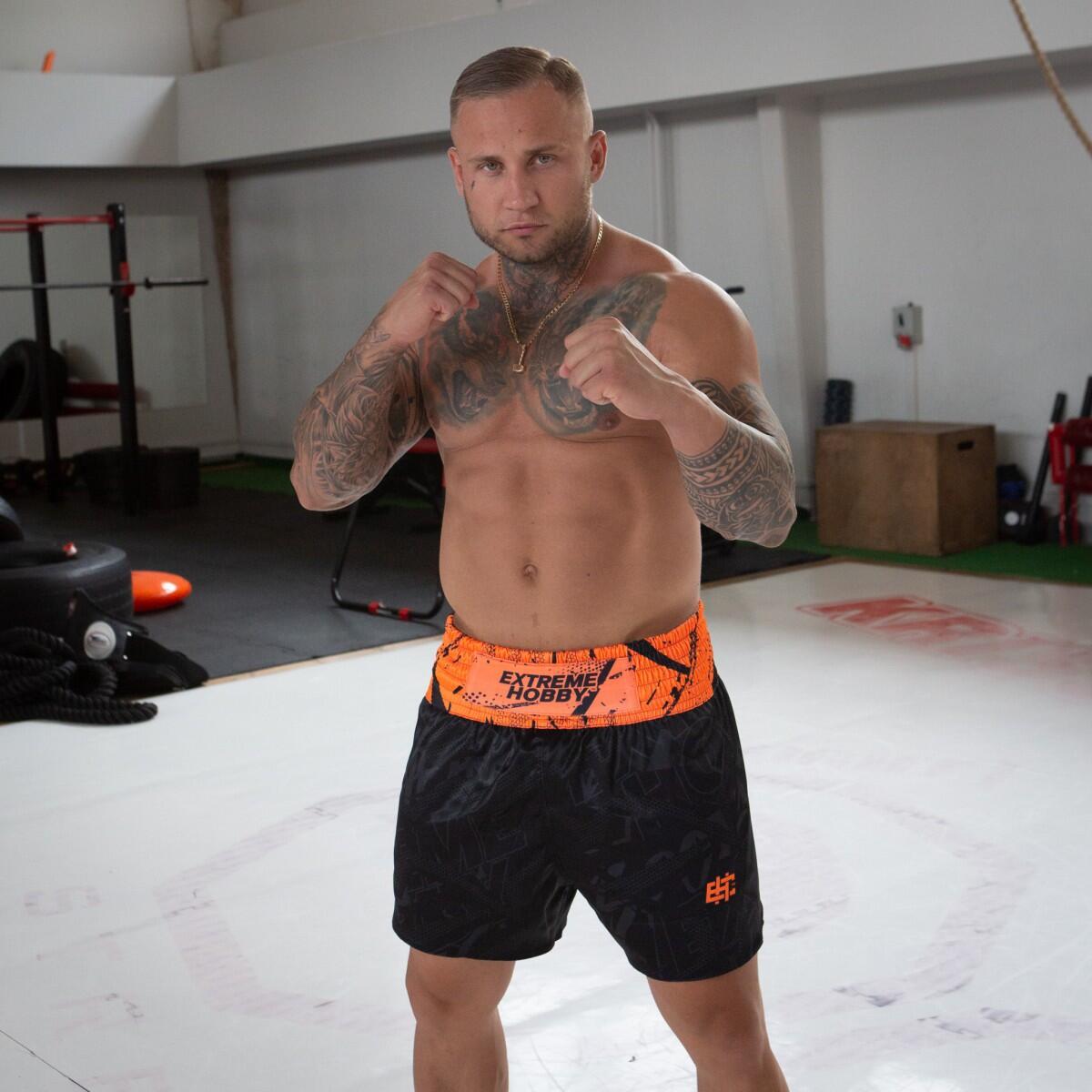 Pantaloncini Muay Thai da uomo EXTREME HOBBY NEO 3/6