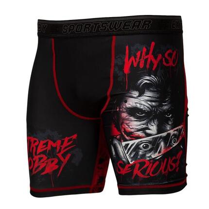 Shorts Vale Tudo MMA pour hommes EXTREME HOBBY WHY SO SERIOUS