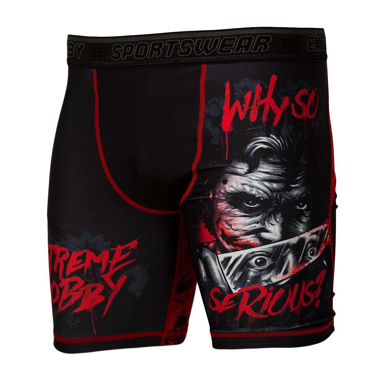 Extreme Hobby - Shorts Vale Tudo Mma Pour Hommes Extreme Hobby Why So Serious - Short - Noir - 48 Xl - Decathlon
