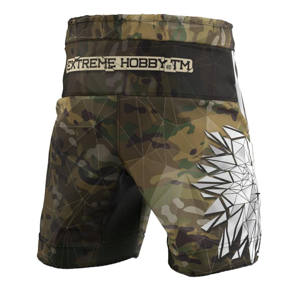 Spodenki do Grapplingu MMA BJJ K1 dziecięce EXTREME HOBBY POLSKA CAMO