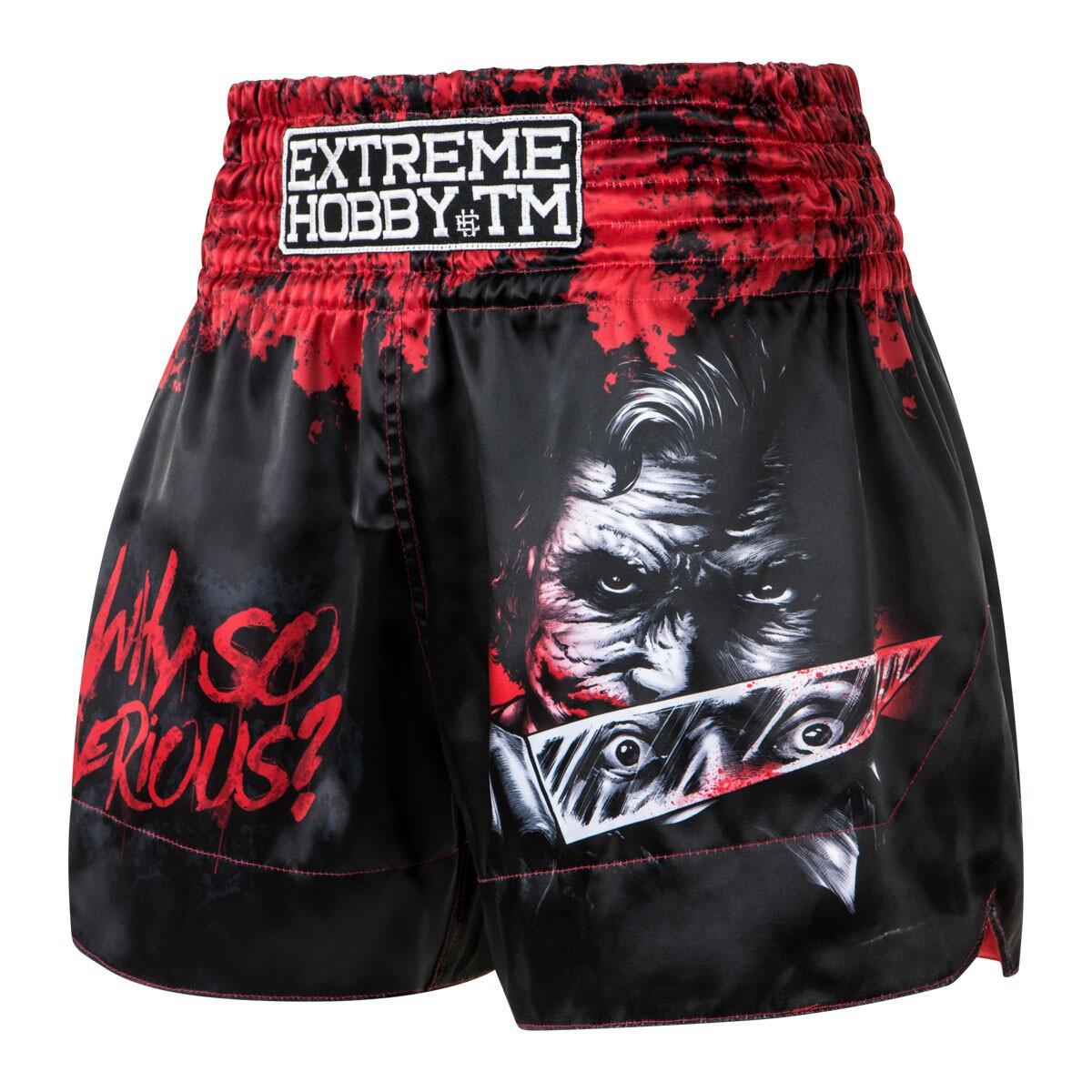 EXTREME HOBBY Muay Thai Shorts für Herren EXTREME HOBBY WHY SO SERIOUS
