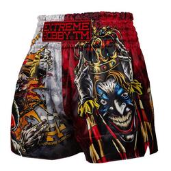 Shorts de Muay Thai pour hommes EXTREME HOBBY KILLER CARDS