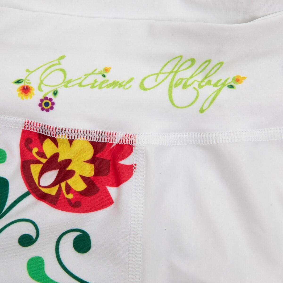 Pantaloncini donna yoga e fitness EXTREME HOBBY FOLK 2 3/7