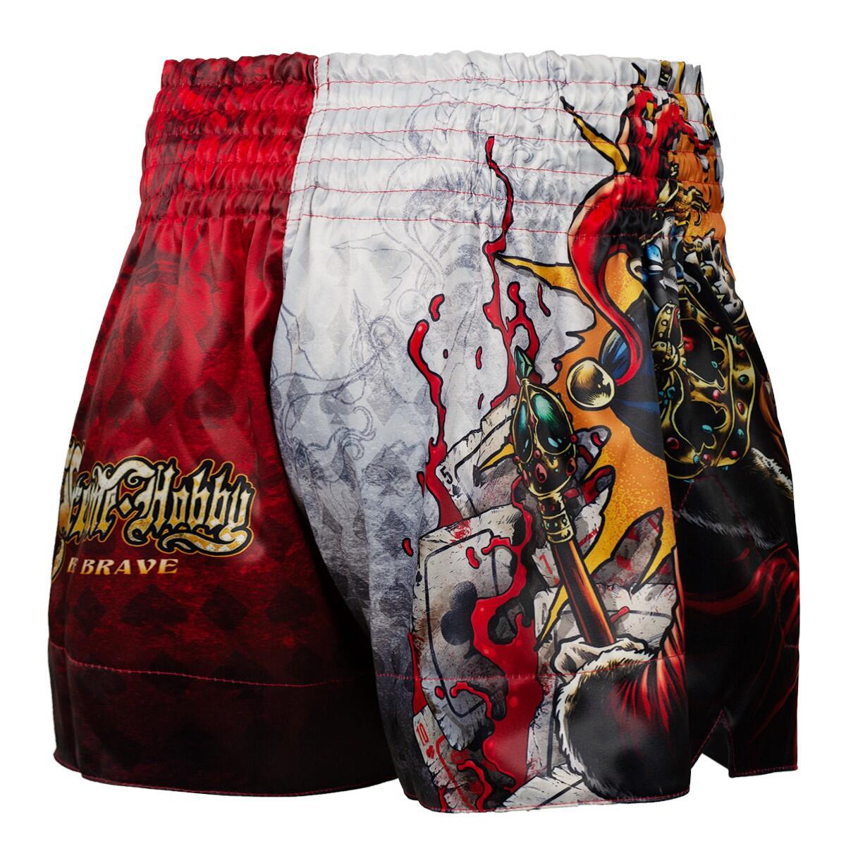 Muay Thai shorts voor heren EXTREME HOBBY KILLER CARDS 5/7