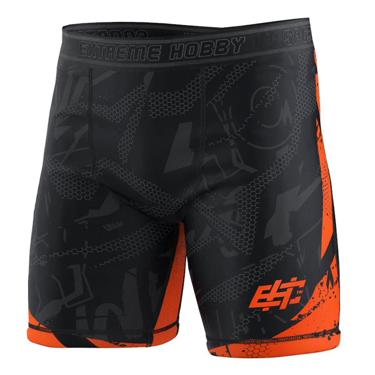Extreme Hobby - Shorts Vale Tudo Mma Pour Hommes Extreme Hobby Neo - Short - Orange - 48 Xl - Decathlon