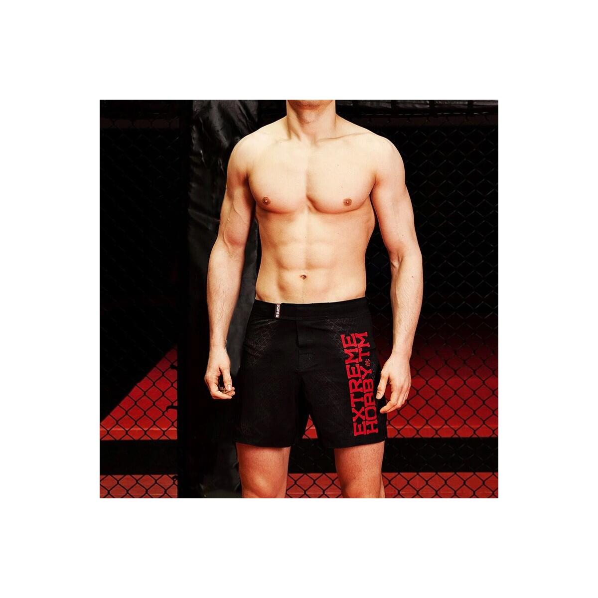 Shorts de sport pour hommes – entraînement et salle EXTREME HOBBY BLACK ARMOUR 2/7