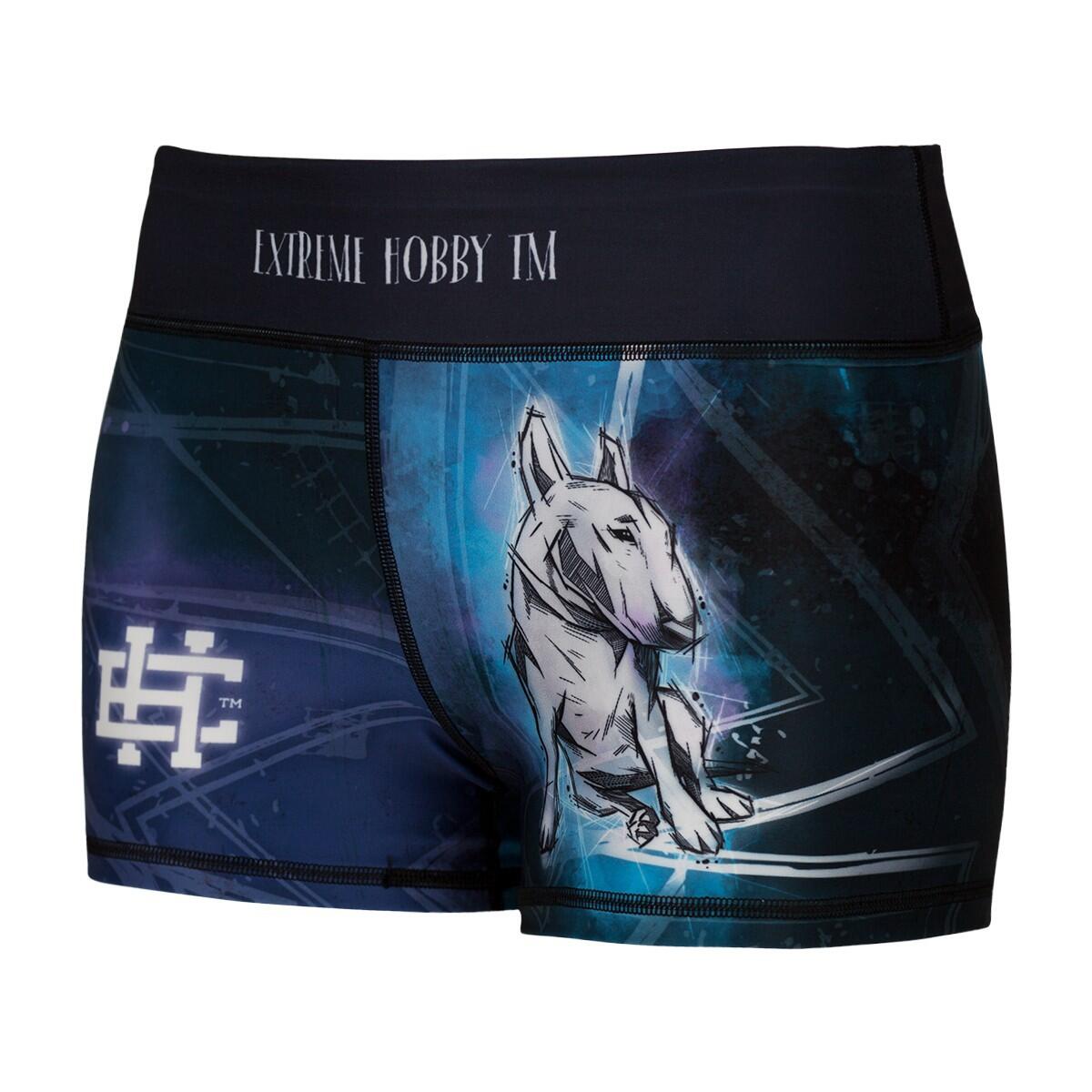 Extreme Hobby - Short De Sport Femme Yoga & Fitness Extreme Hobby Bull Terrier - Short - Noir - 48 Xl - Decathlon