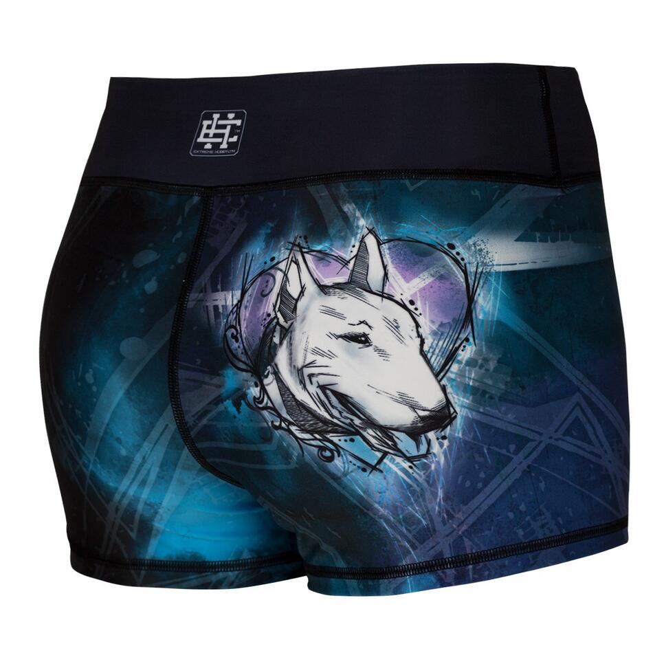 Spdenki sportowe damskie do jogi fitnessu EXTREME HOBBY BULLTERRIER