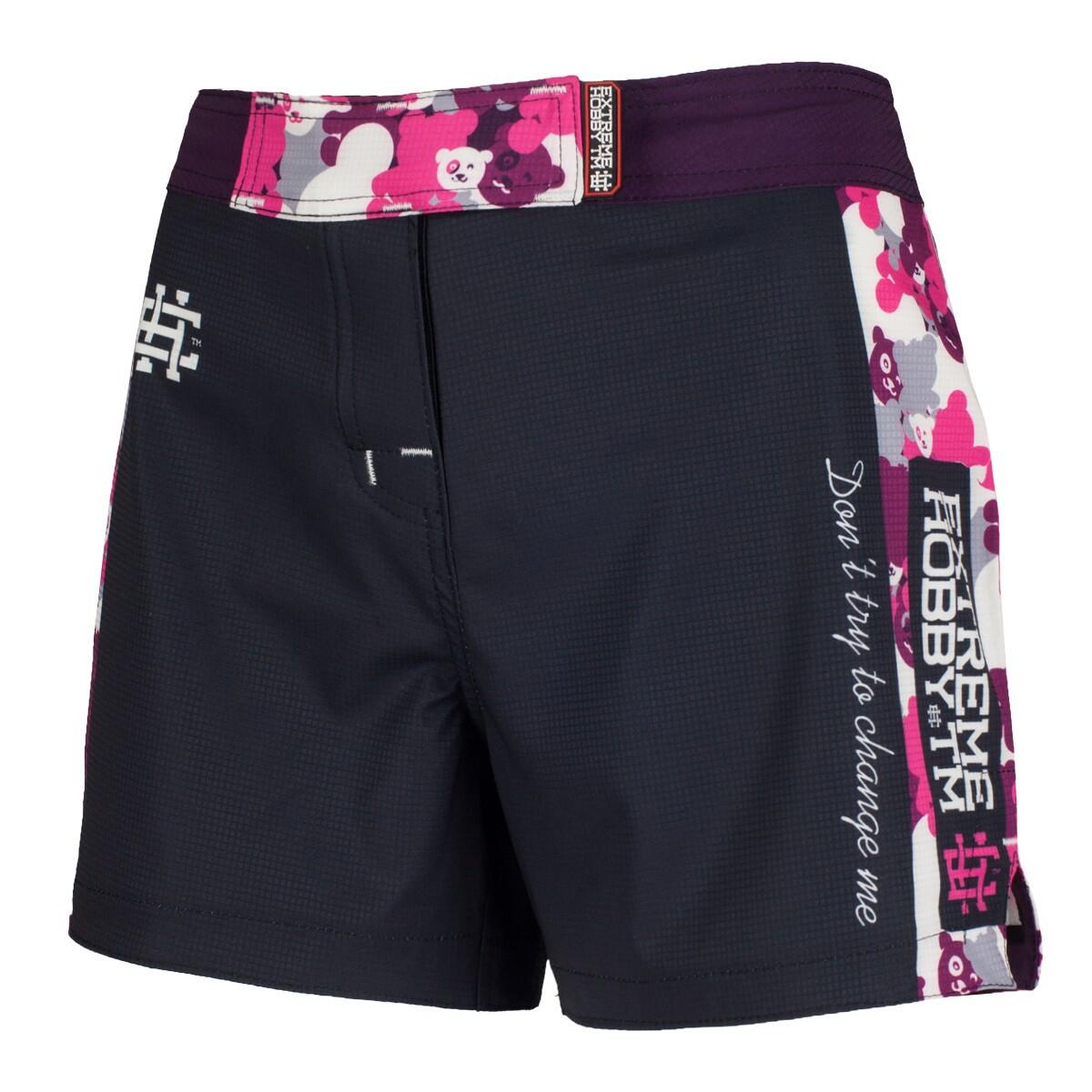 Extreme Hobby - Short De Sport Femme Entraînement & Salle Extreme Hobby Pink Teddy Bear - Short - Noir - 42 M/l - Decathlon