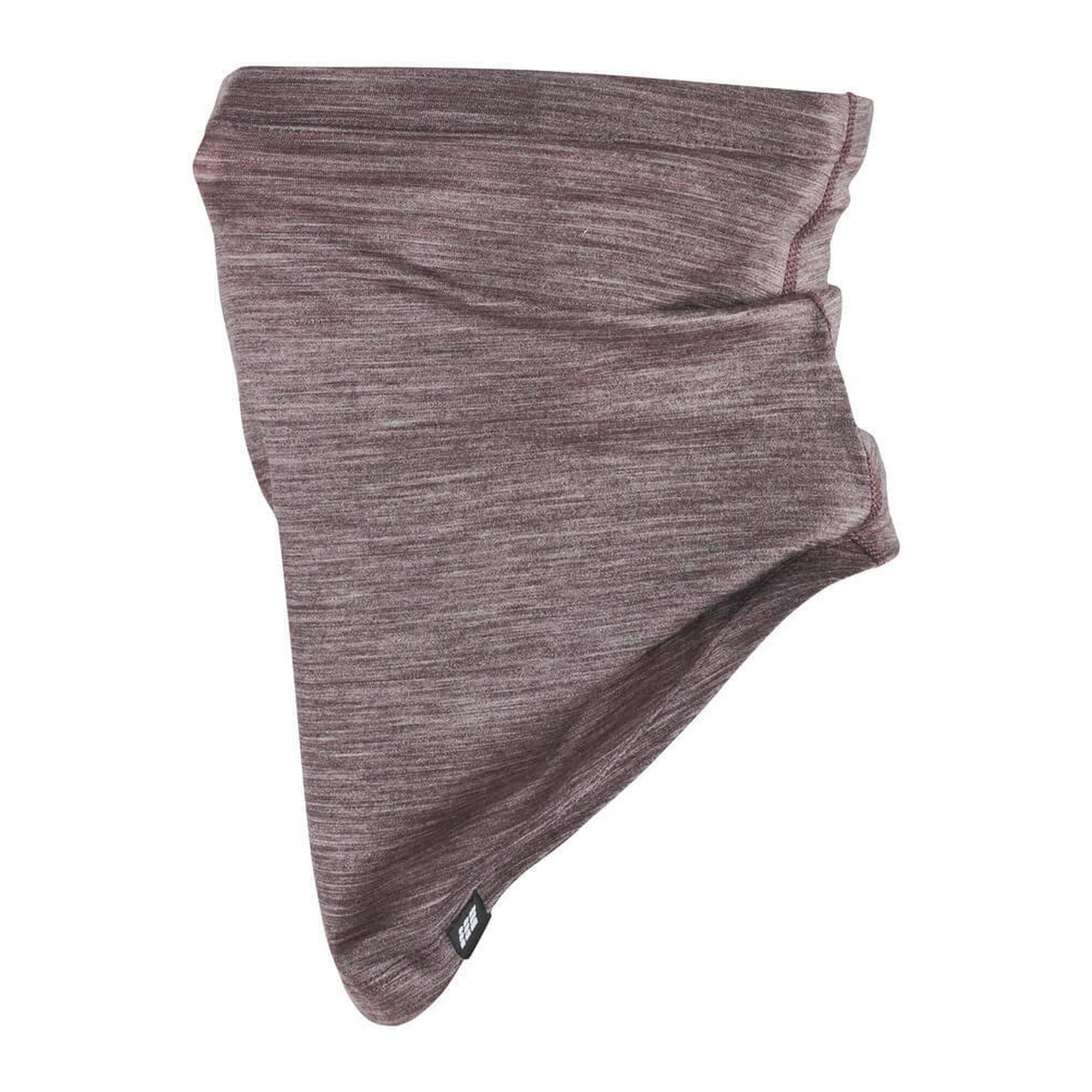 Incalzitor gat - cold weather merino neckwarmer - aubergin