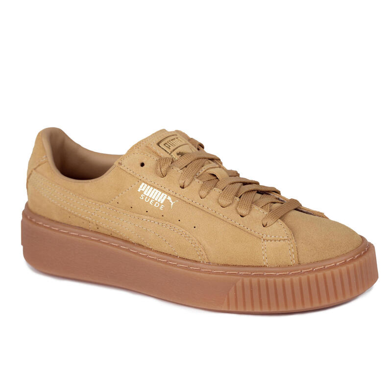 Tenisi femei Suede Platform Maro