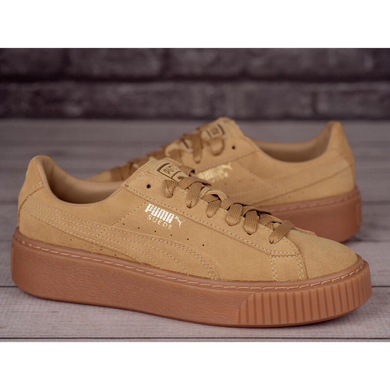 Tenisi femei Suede Platform Maro