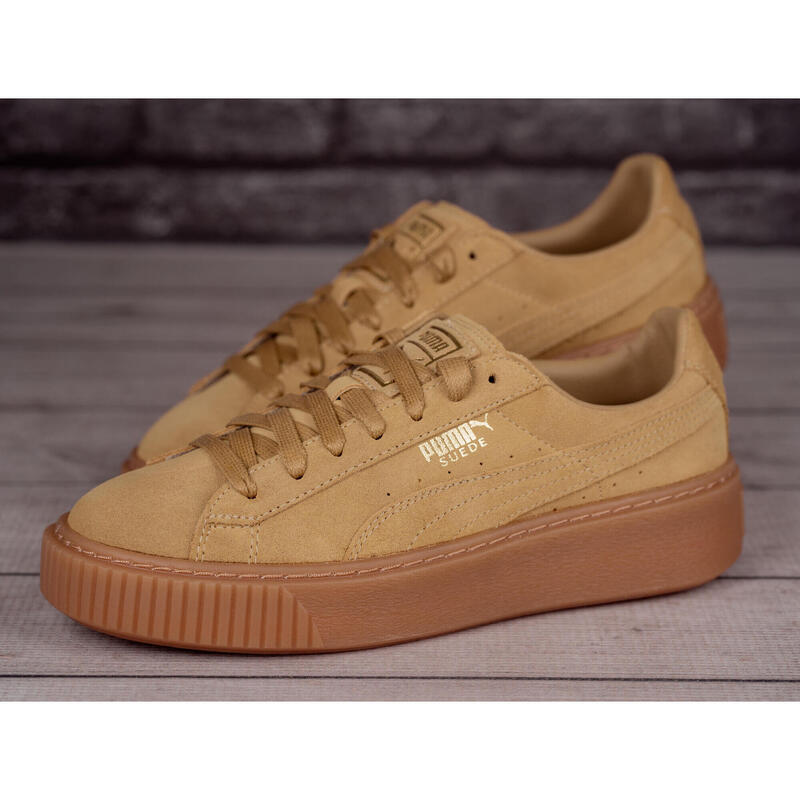 Tenisi femei Suede Platform Maro