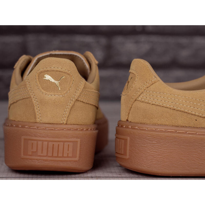 Tenisi femei Suede Platform Maro