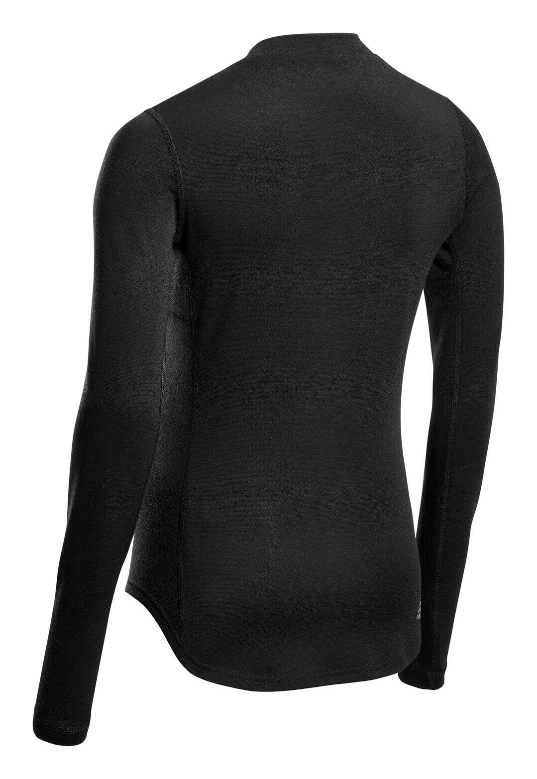Bluzka sportowa do biegania z wełną merino damska CEP Cold Weather 2/7