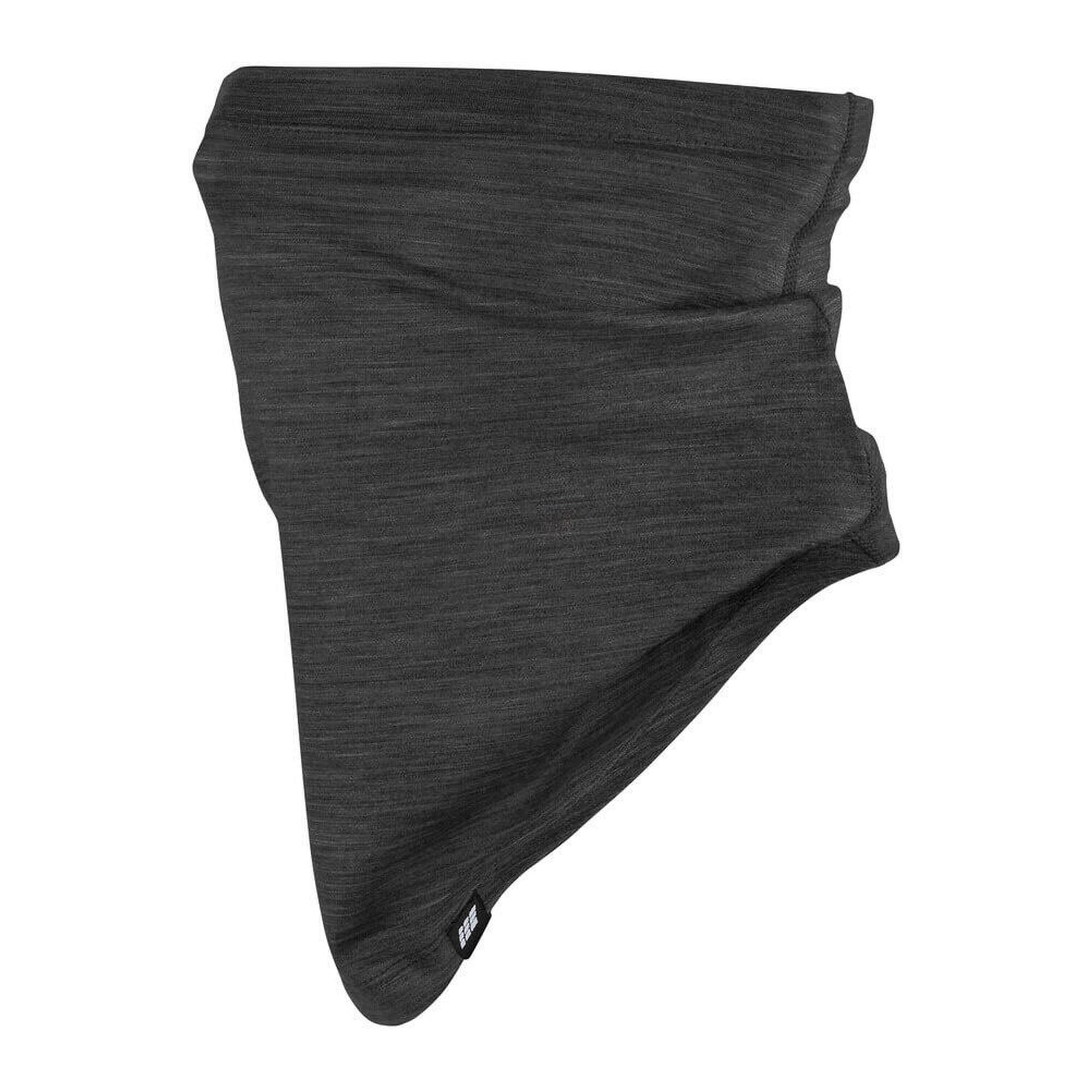 Incalzitor gat - cold weather merino neckwarmer - black