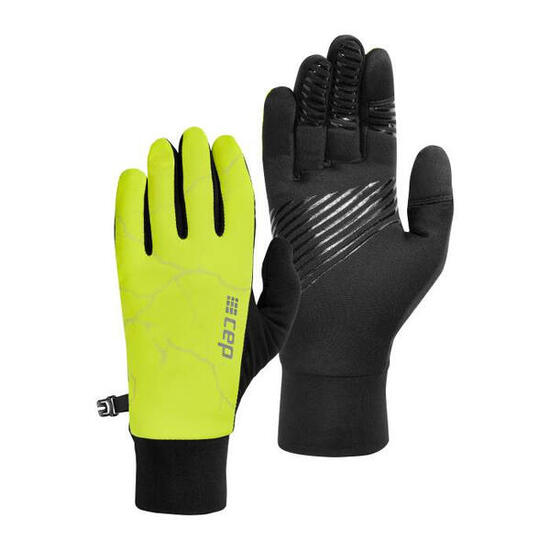 Sportowe rękawiczki odblaskowe CEP Reflective unisex