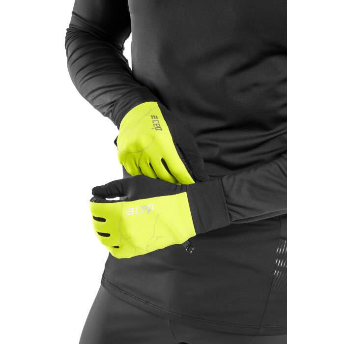 Sportowe rękawiczki odblaskowe CEP Reflective unisex 2/5