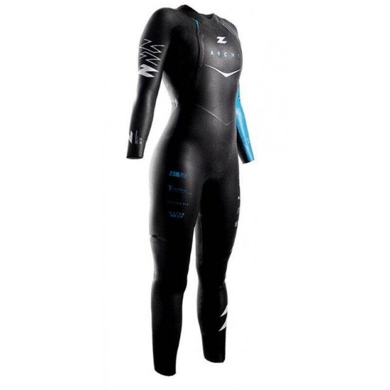 Combinaison néoprène Zerod Archi Women's - Yamamoto, flottabilité noire 2/7