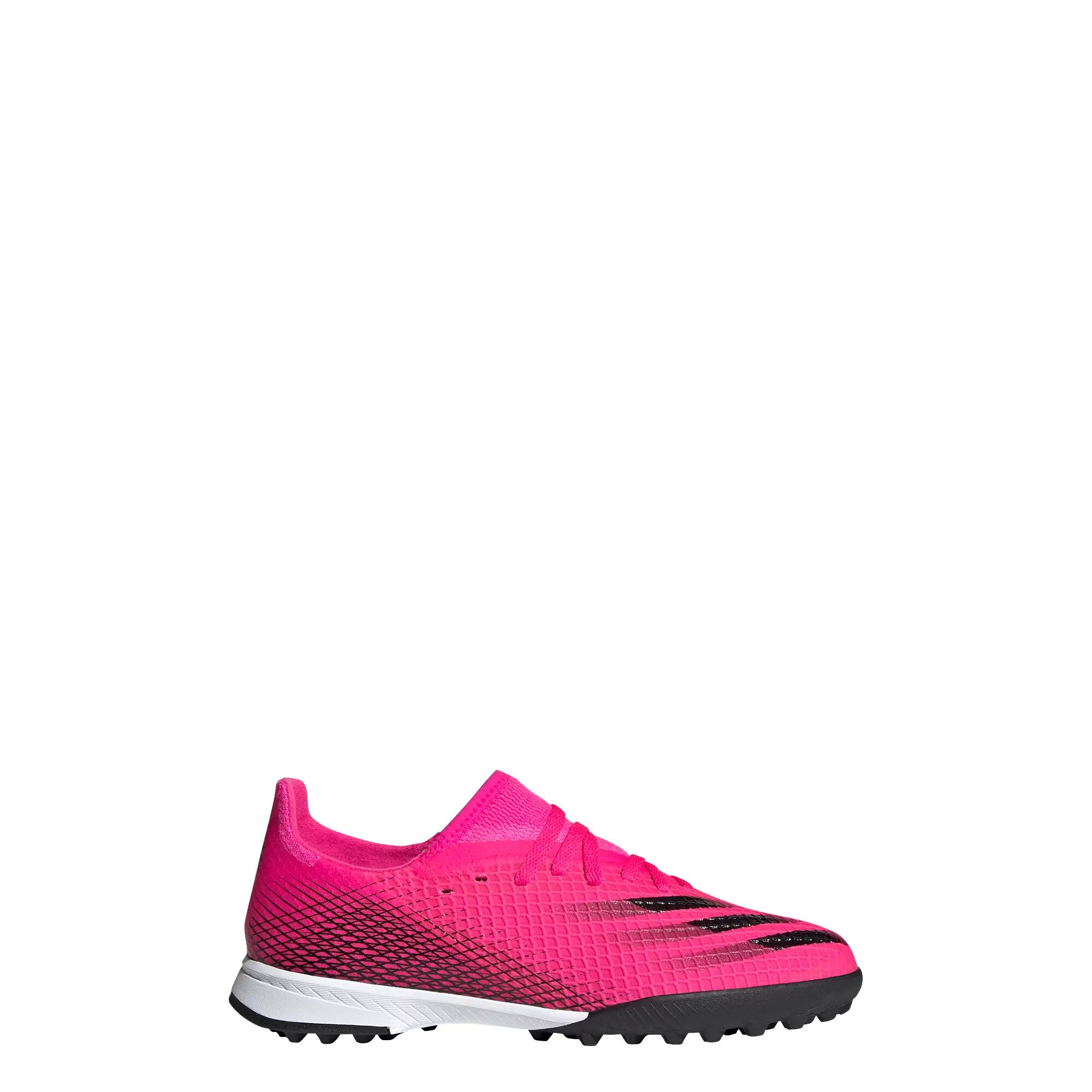 Chaussures de football adidas x ghosted.3 tf j Rose/Noir/Orange 2/5