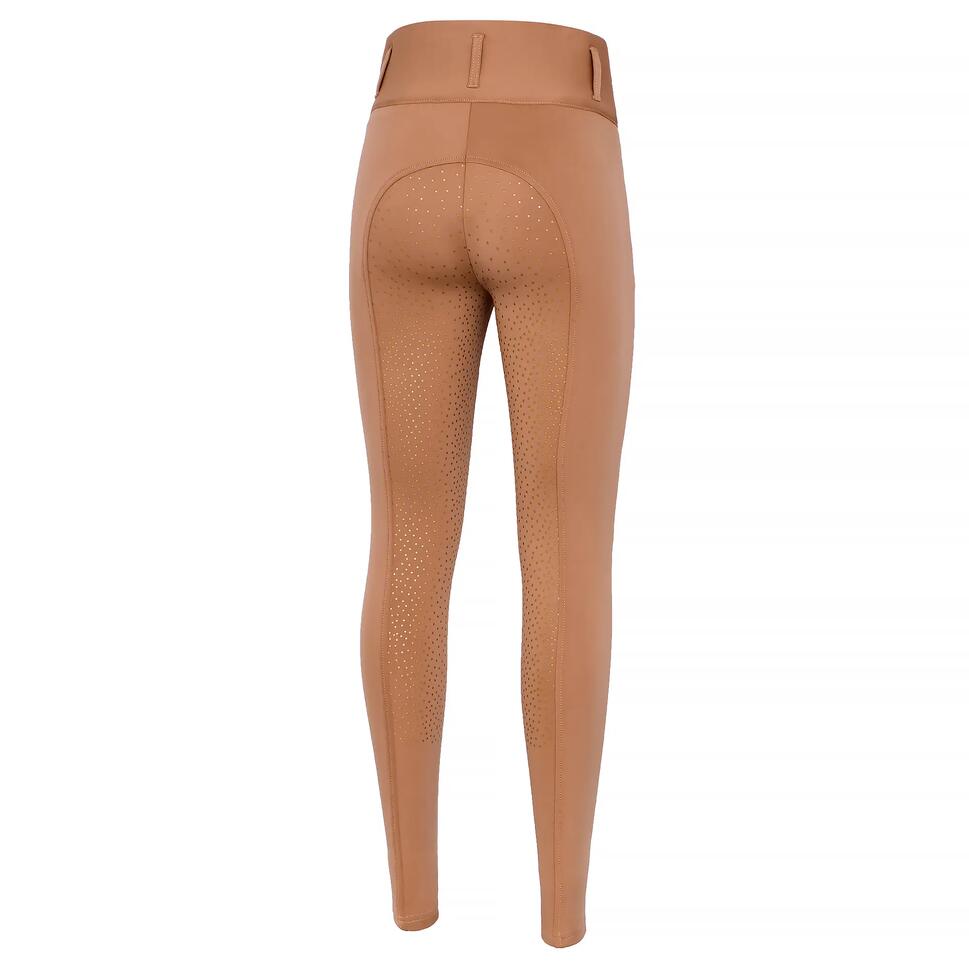 Legginsy jeździeckie damskie EQUESTRIAN QUEEN Southampton 24AW z pełnym lejem