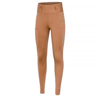 Dames rijlegging equestrian queen southampton 24aw bruin/beige/bordeaux