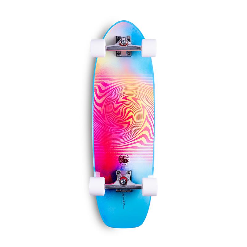 Surfskate Cutback Surfskates Blue Dream 32"