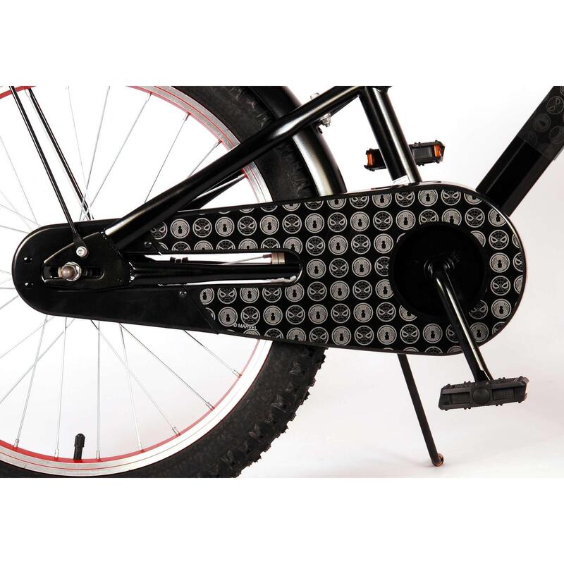 Vélo pour enfants Spider-Man - Garçons - 20 pouces - Noir mat