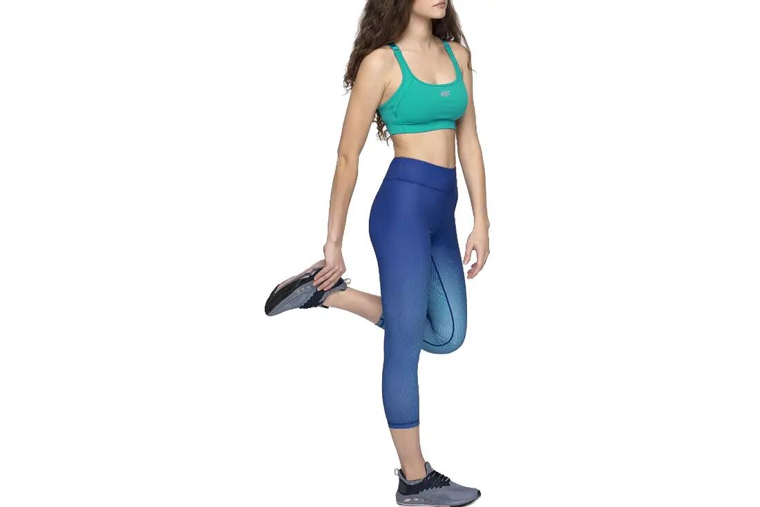 Női leggings, 4F Women's Functional Trousers, kék 2/3