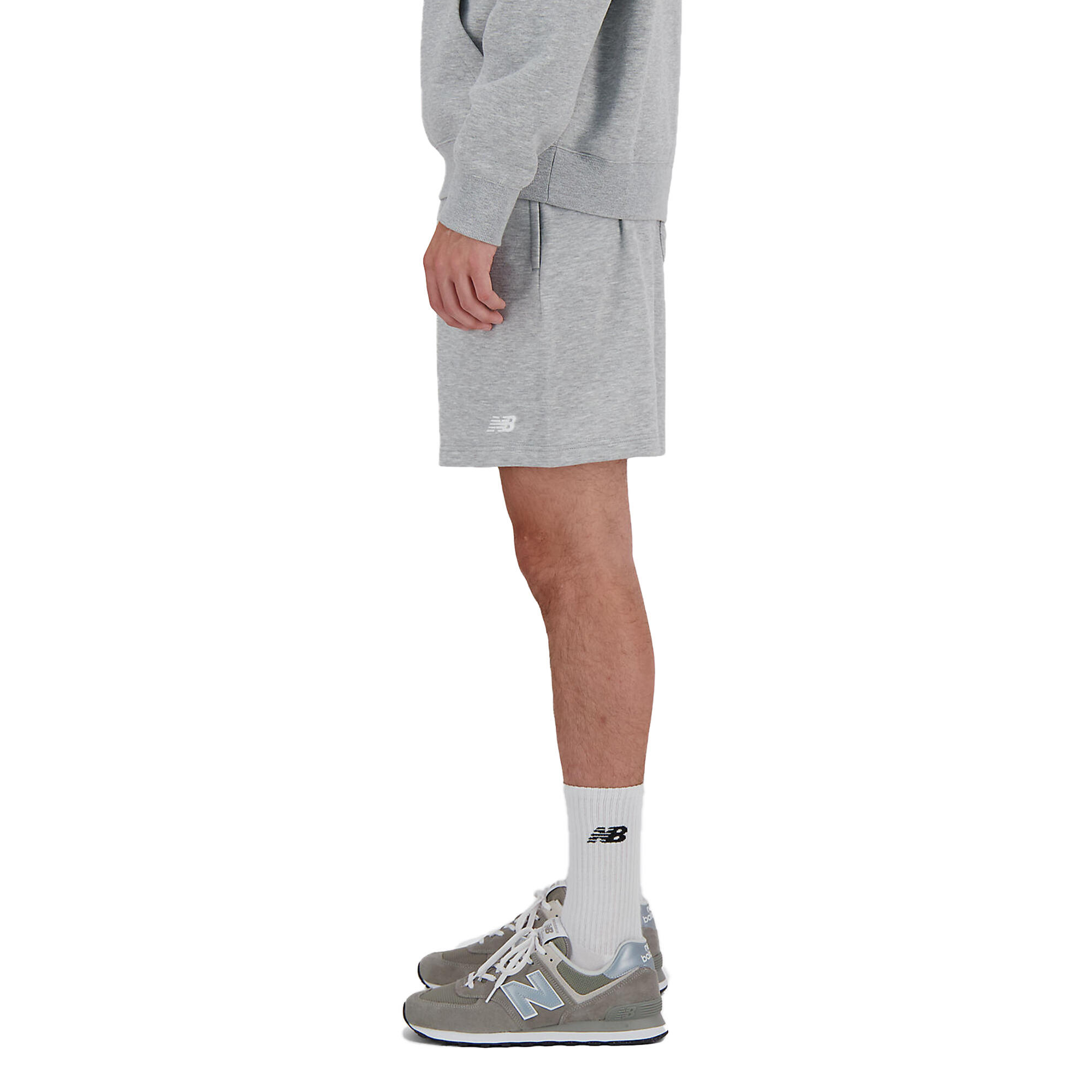 New Balance Short French Terry Uomo 4/4