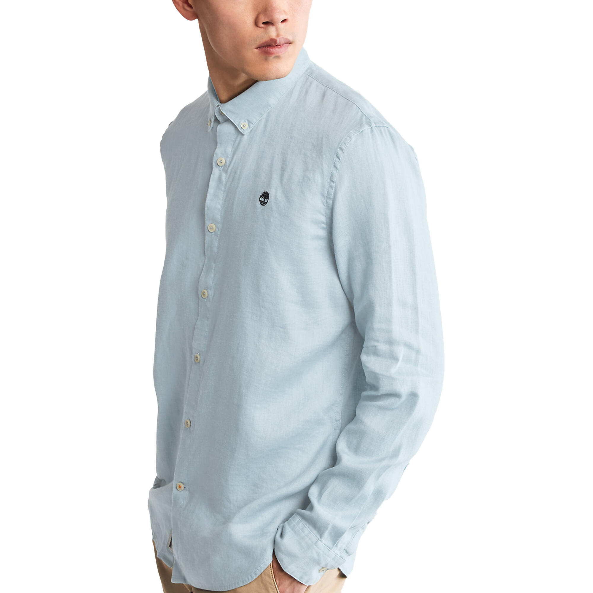 Chemise Mill River Bleu - TB0A2DC3940 3/4