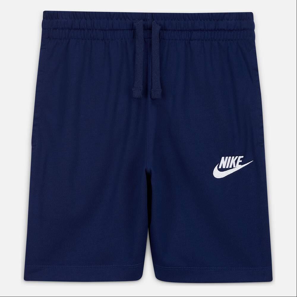 Pantalón Corto Sportswear Jersey Talla S (128-137 CM) Azul - DA0806-492 4/4