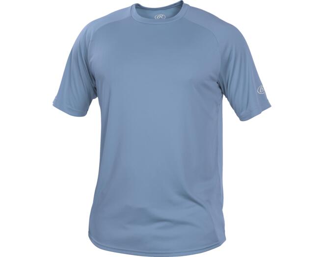 RAWLINGS Rawlings RTT Gola Redonda Manga Curta XXL Columbia Azul