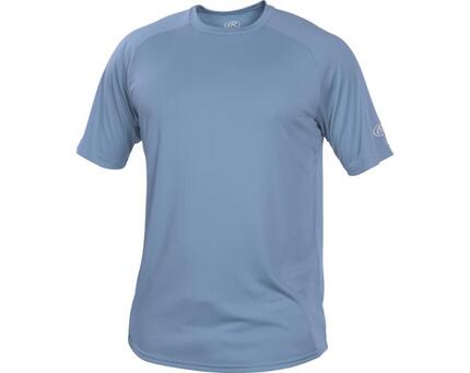 Rawlings RTT Rundhalsausschnitt Kurzarm S Columbia Blau