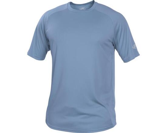 Rawlings RTT Rundhalsausschnitt Kurzarm S Columbia Blau