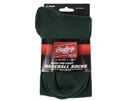 Chaussettes de baseball Rawlings (2 paires) L Forest