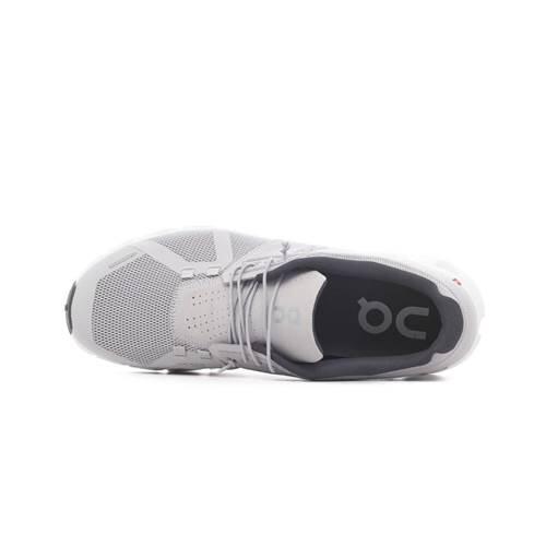 Zapatillas Cloud 5 hombre gris blanco running Hombre Gris On Running 4/5