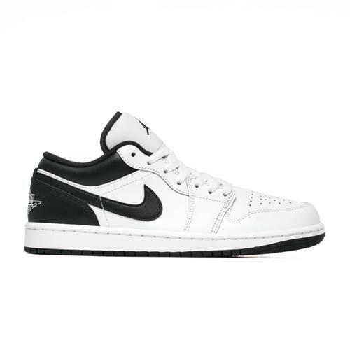 Nike - Air jordan 1 bajo bco/negro 553558-132