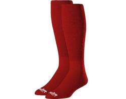 Chaussettes de Baseball Rawlings (2 Paires) M Ecarlate
