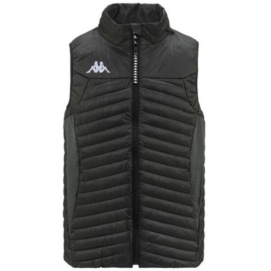 Smanicato da uomo donna in poliestere verde da outdoor