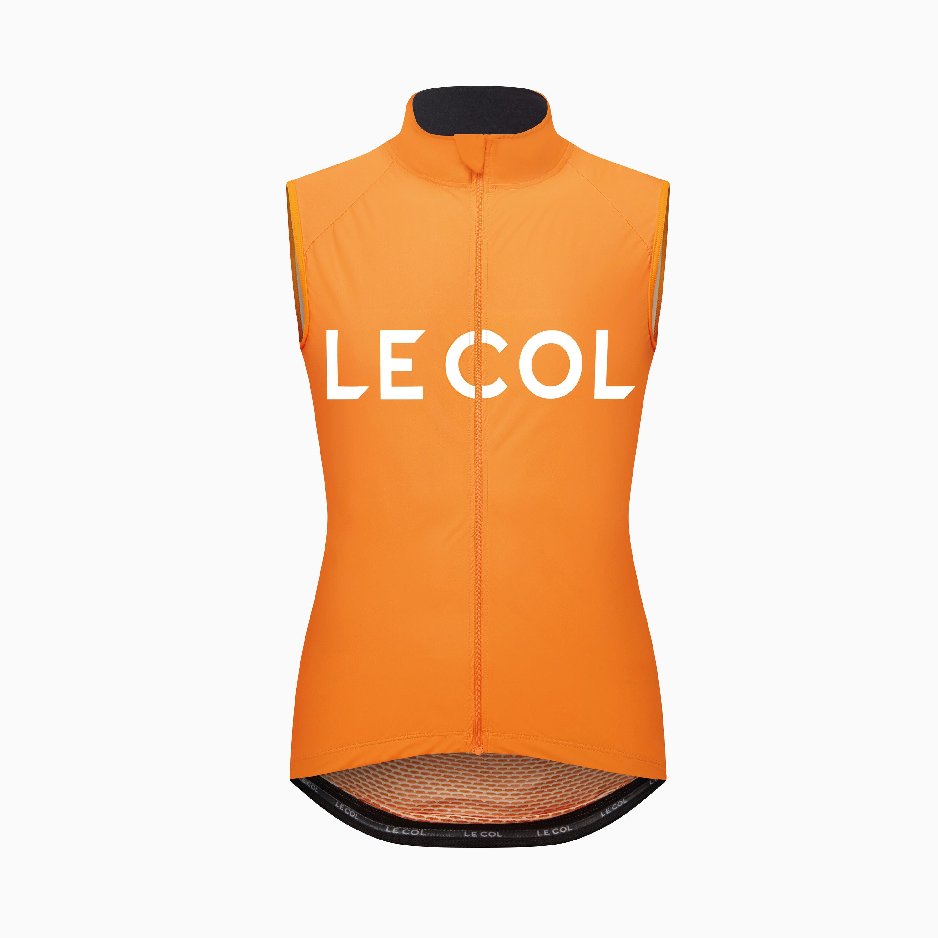LE COL Womens Sport Logo Gilet