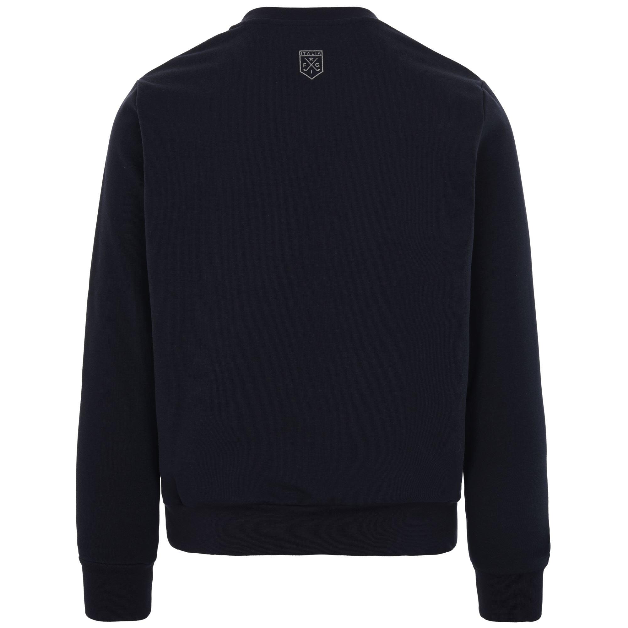 Maglione da bambino in poliestere blu da golf 3/5
